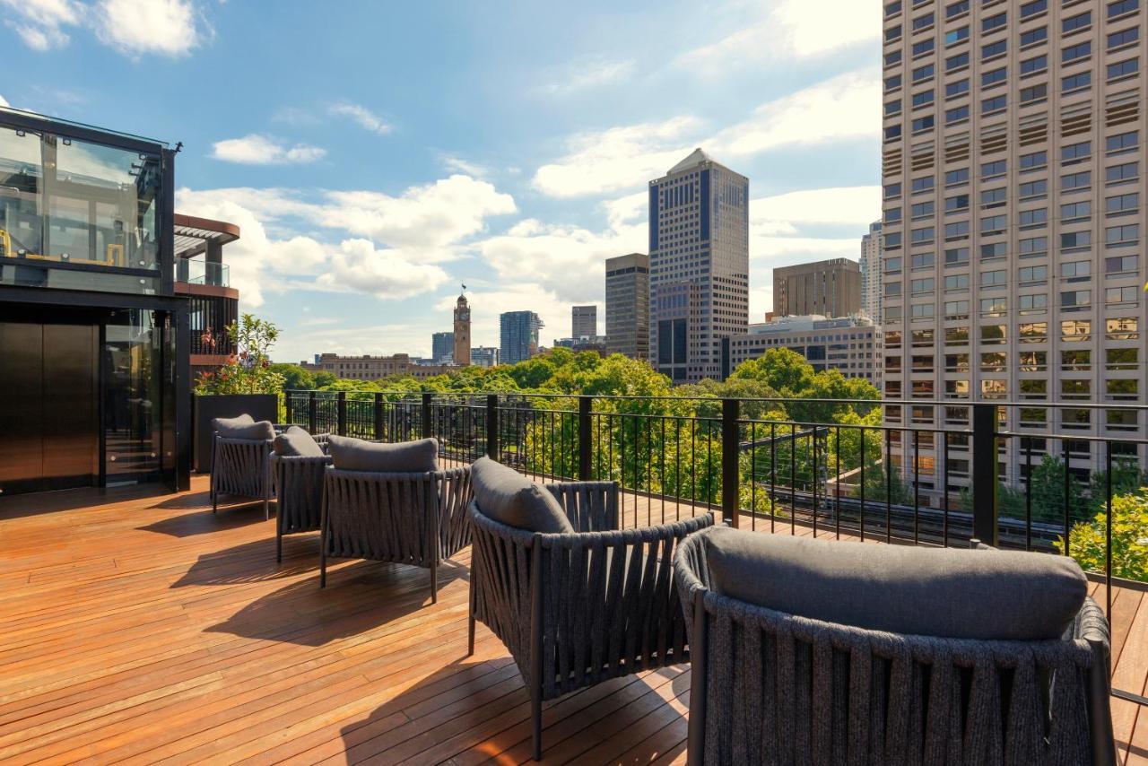 Hotel 202 Elizabeth Sídney Exterior foto The rooftop terrace at the Hotel